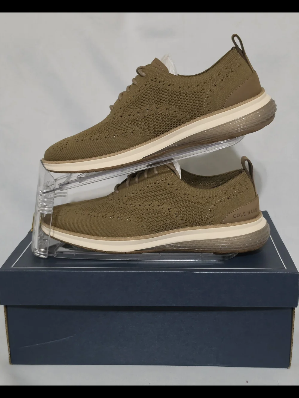 COLE HAAN ØriginalGrand Energyweave Stitchlite Wingtip Oxfords Men Size 9 (NWOT)